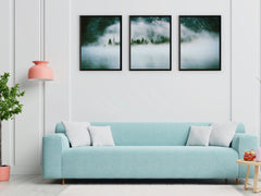 Lavender-Sea Waves-Animals-Triptych-Photography (Bundle)