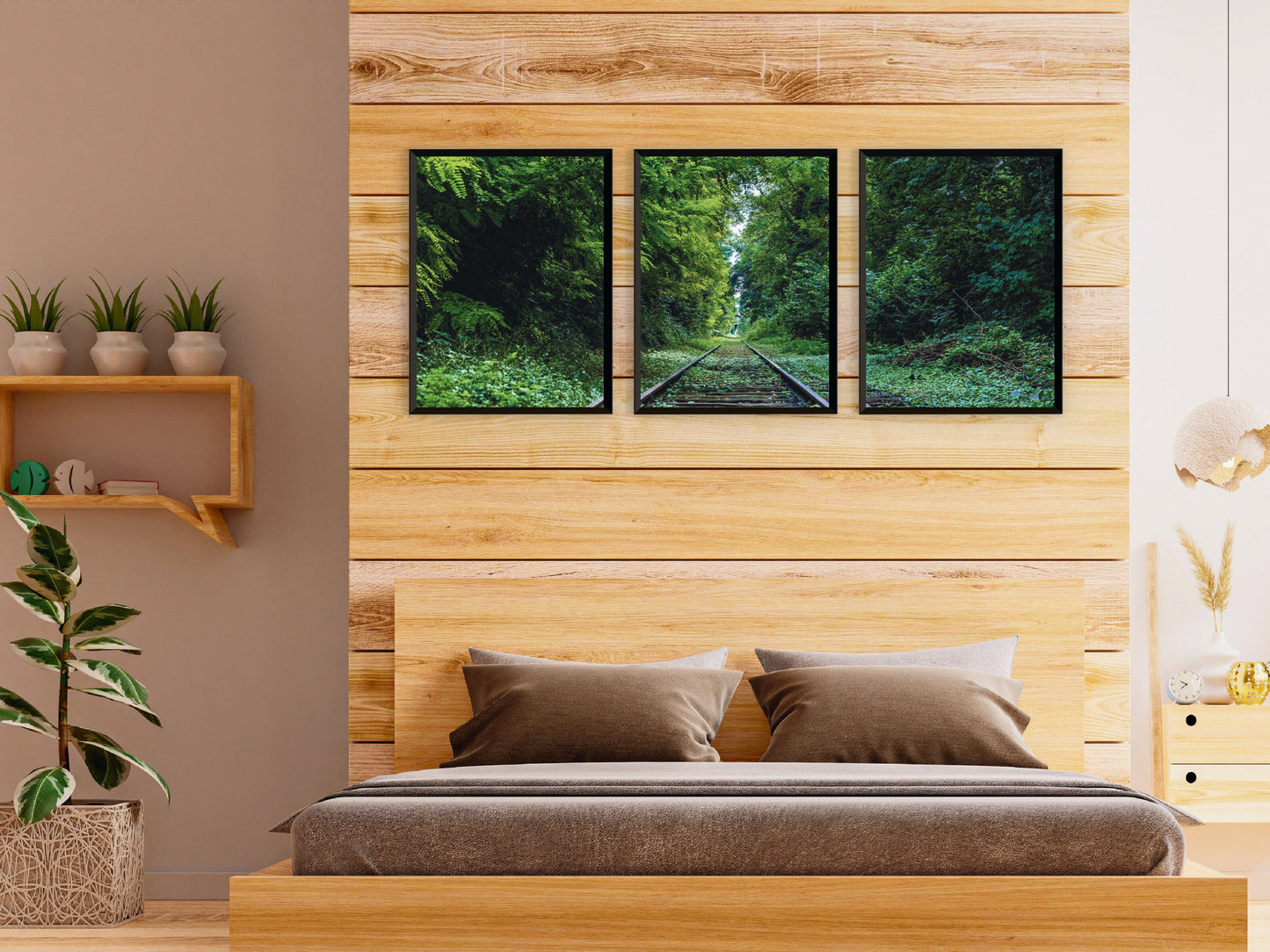 Wald-See-Meer-Bach-Triptychon-Fotografie (Bundle)