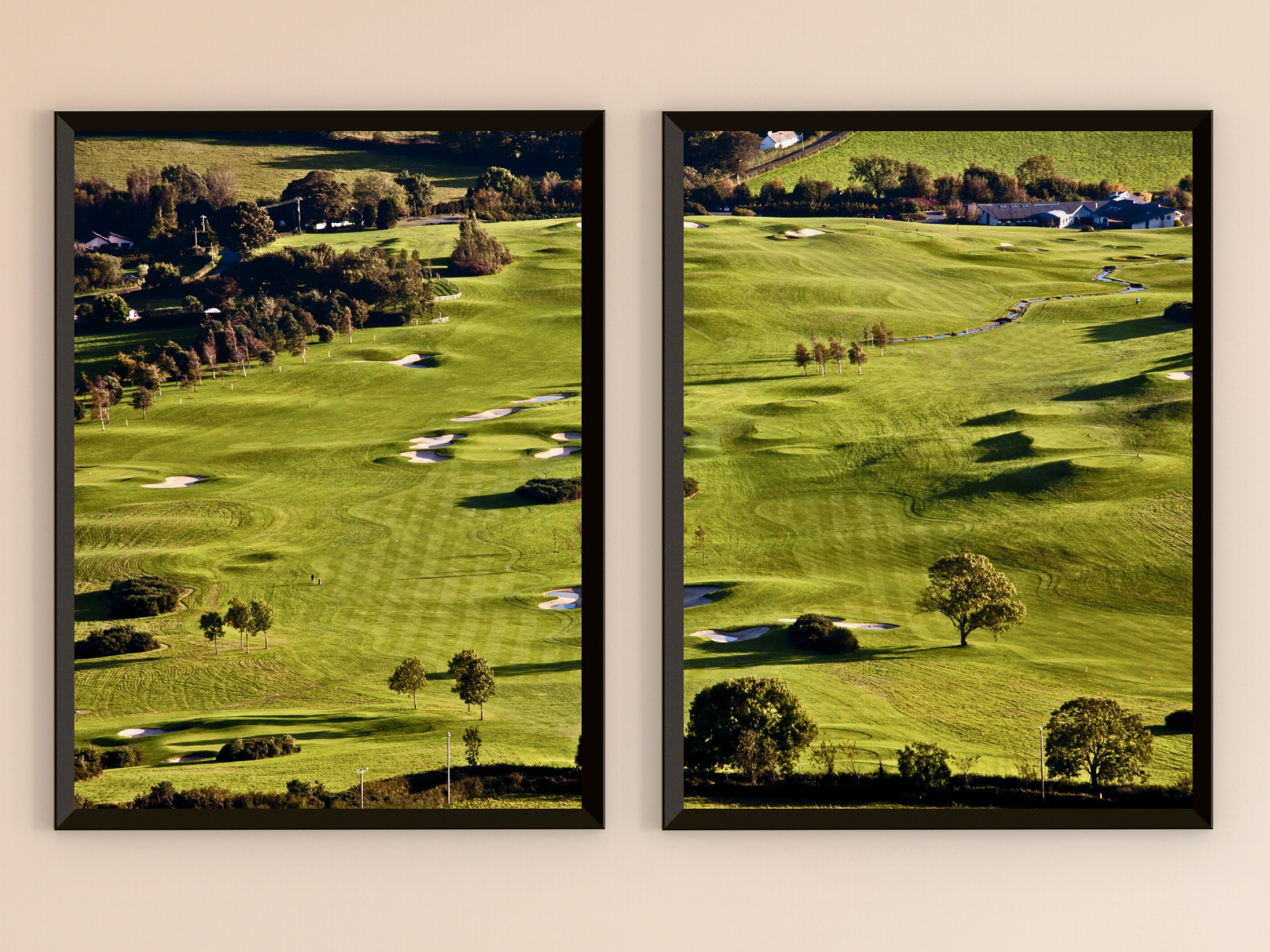 green Golf Course-Split-Photography