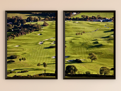 green Golf Course-Split-Photography