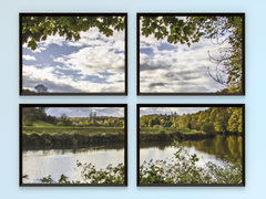 scenic View of Lake-Split-Photography