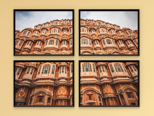 Palast der Winde (Hawa Mahal)-Split-Fotografie