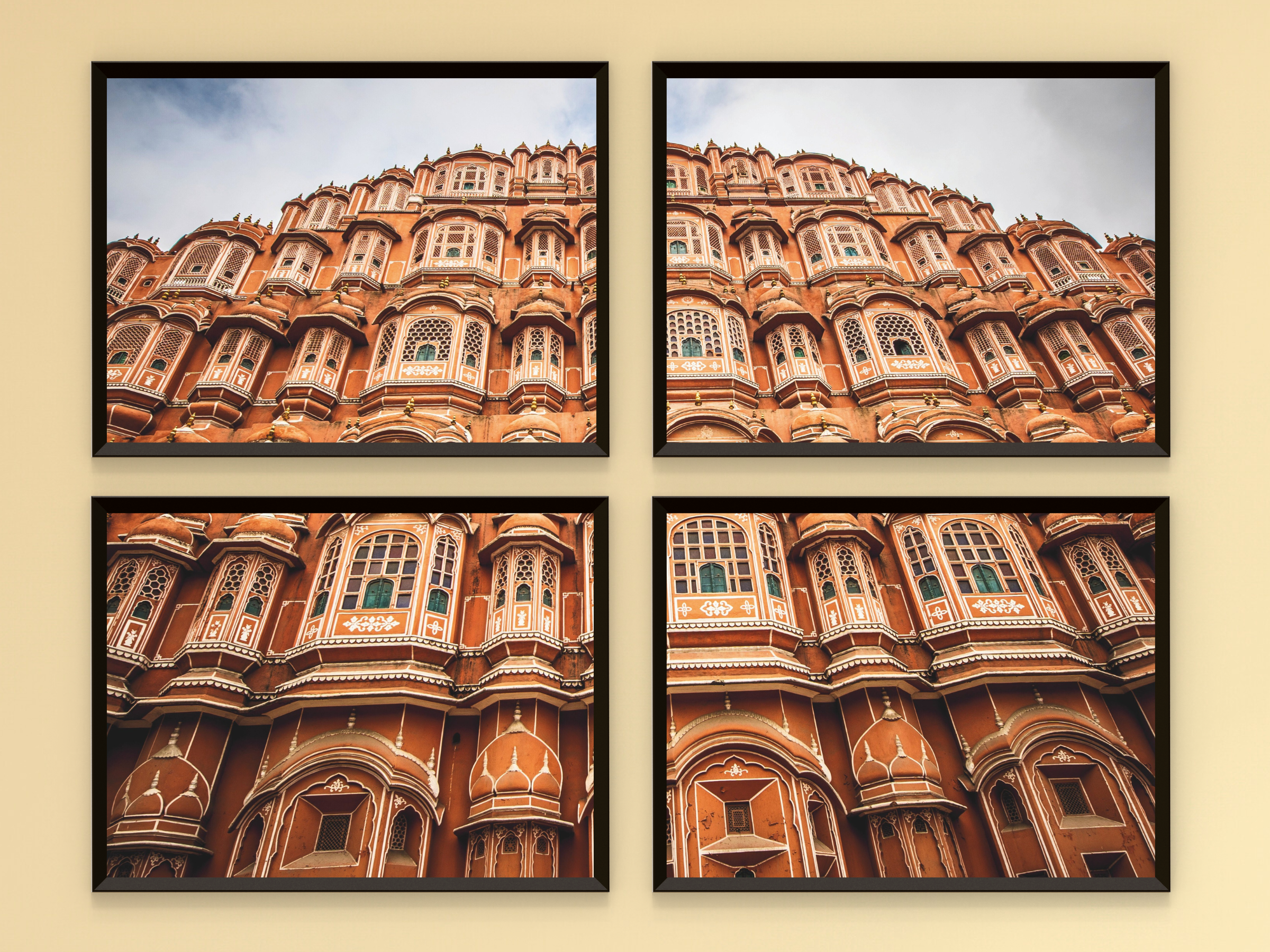 Palace of the Winds (Hawa Mahal)-Split-Photography