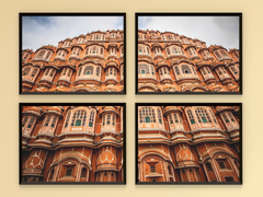 Palast der Winde (Hawa Mahal)-Split-Fotografie