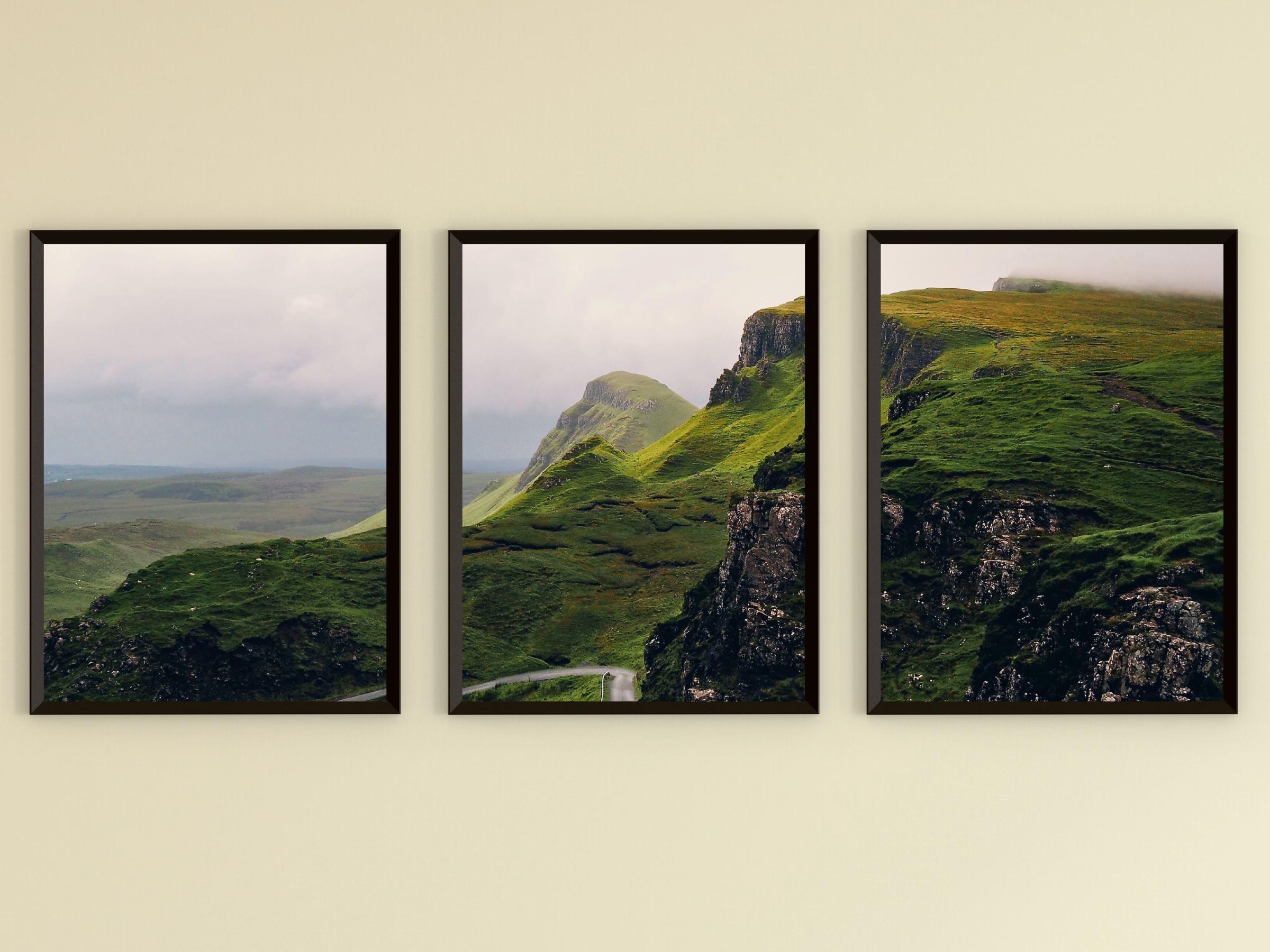 Highlands-Triptychon-Fotografie