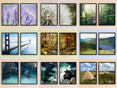 Lavendel-Pusteblume-Berge-Meer-Split-Fotografie (Bundle)