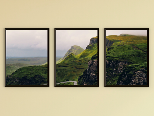 Highlands-Triptychon-Fotografie