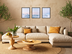 über den Wolken-Triptychon-Fotografie