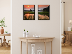 Sunrise over Lake-Split-Photography