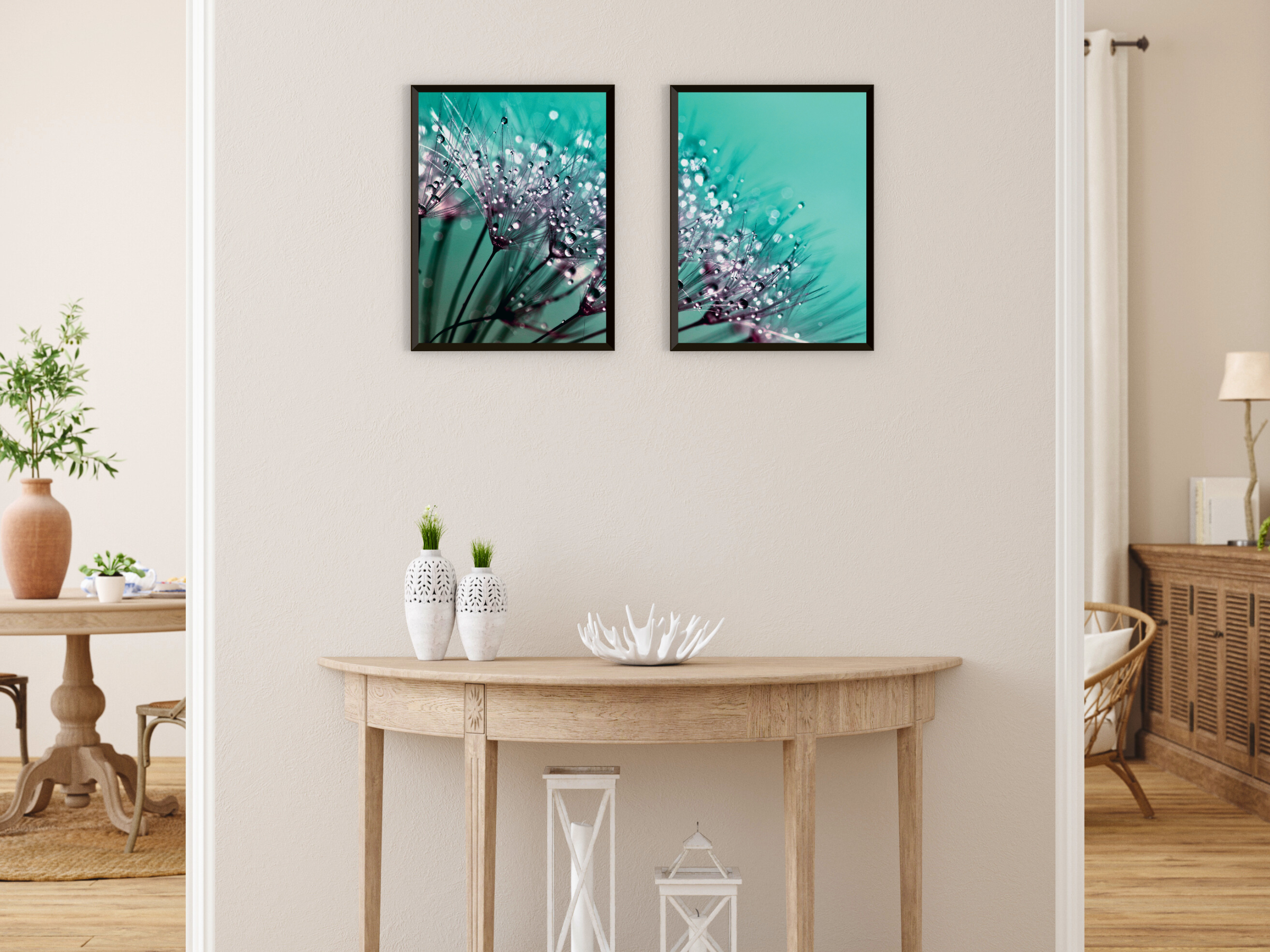 Dandelion-Split-Fotografie