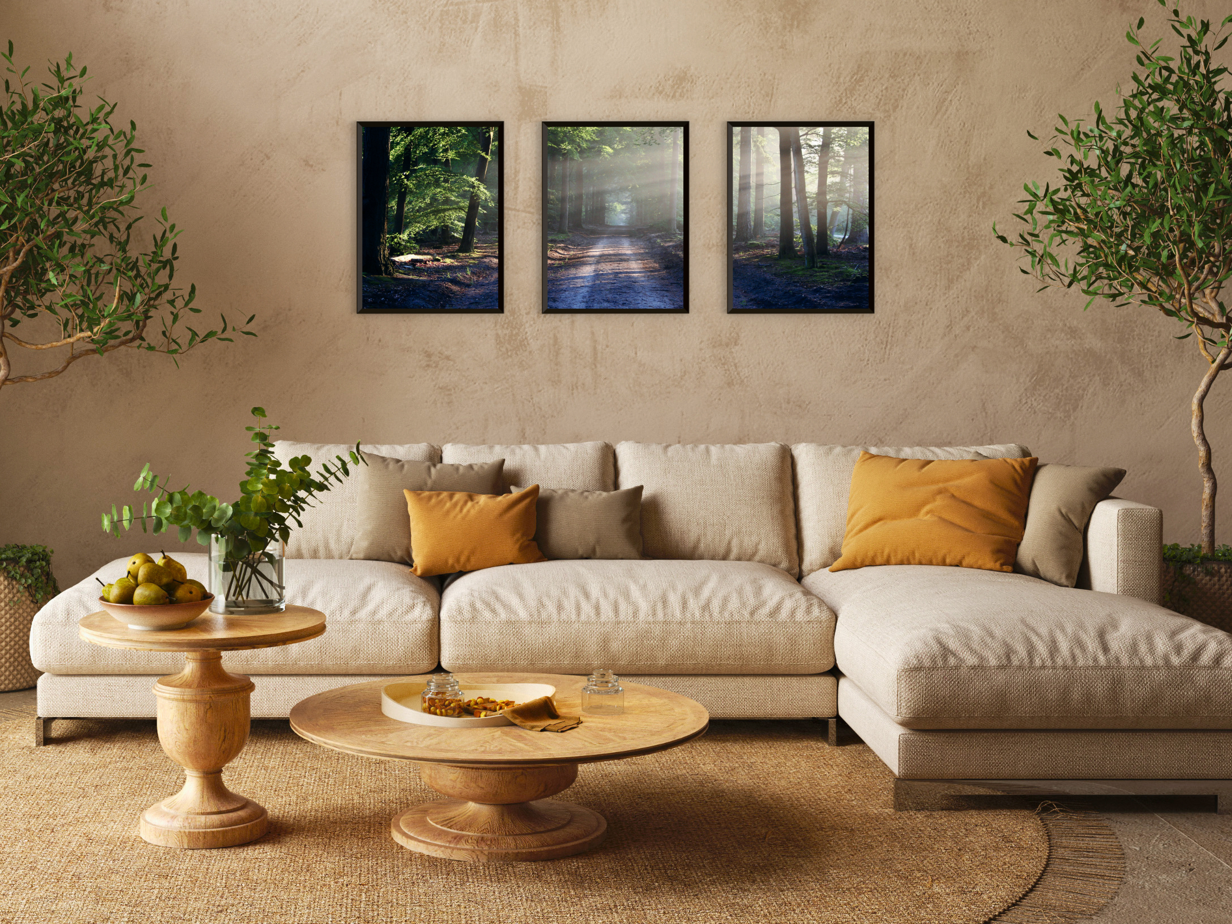Lichtweg-Triptychon-Fotografie