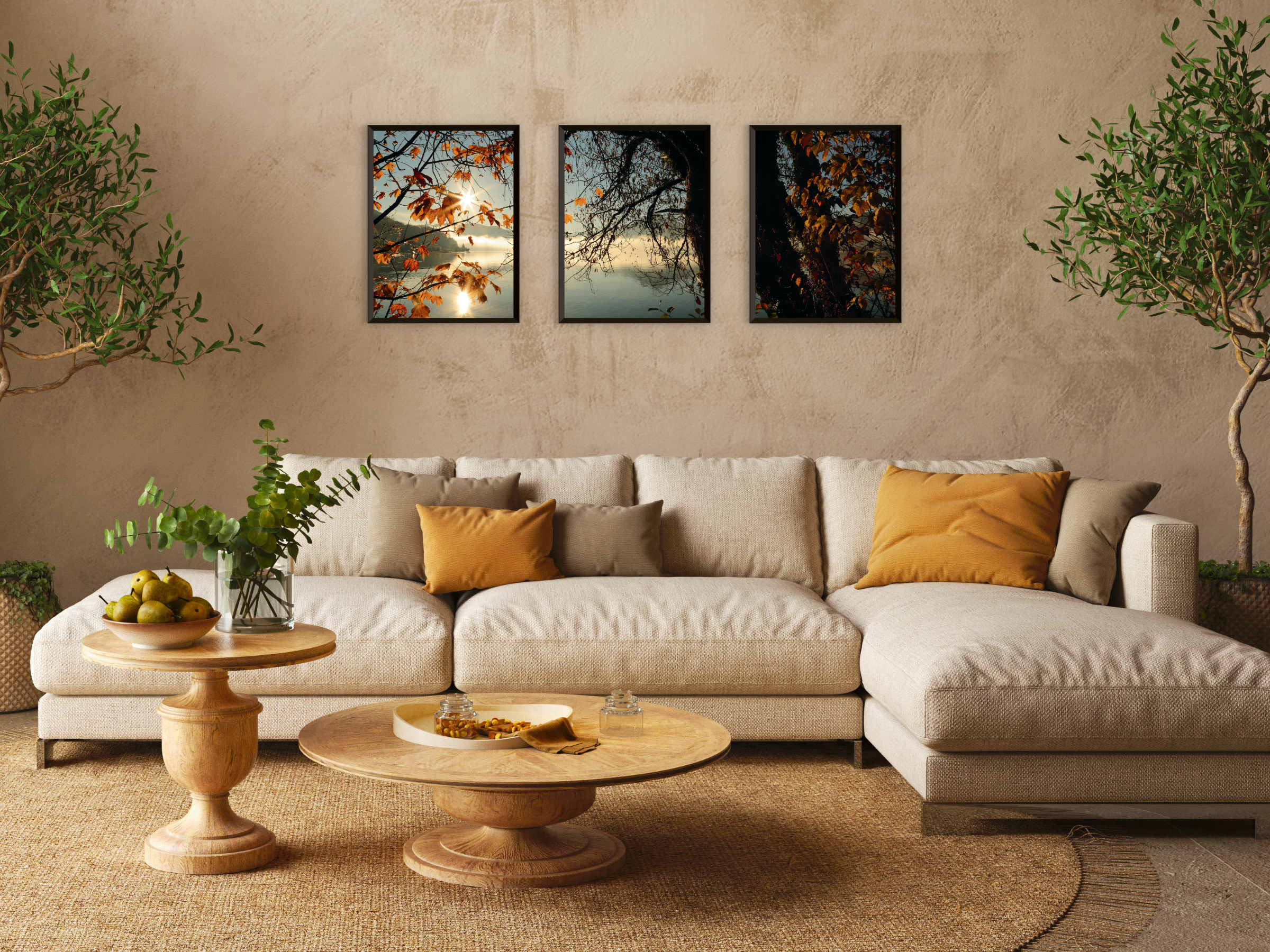 Seestille-Triptychon-Fotografie