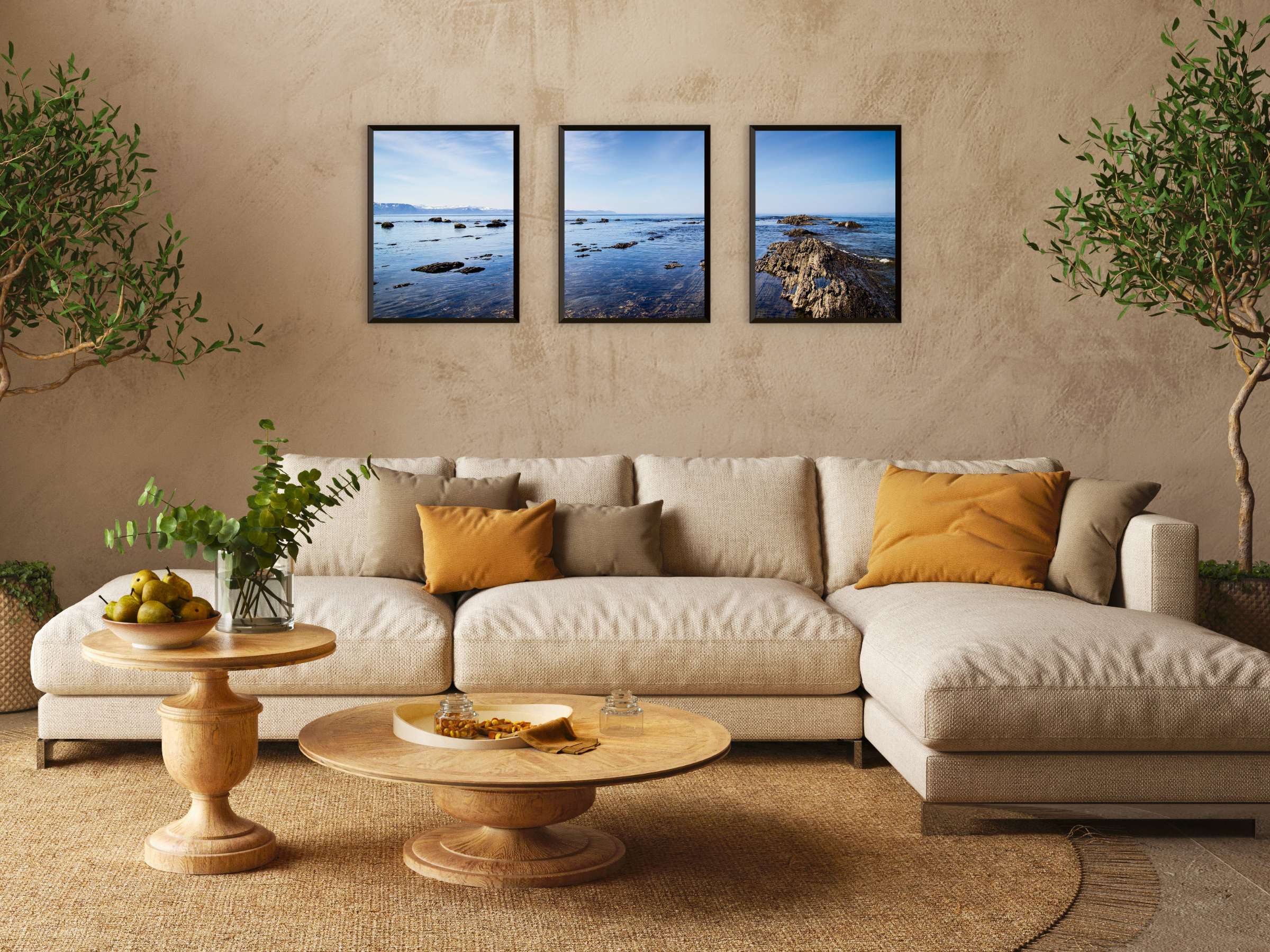 Horizont-Triptychon-Fotografie