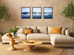 Ice Landscape-Triptych-Photography