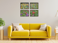 Bunte Blumenwiese-Split-Fotografie