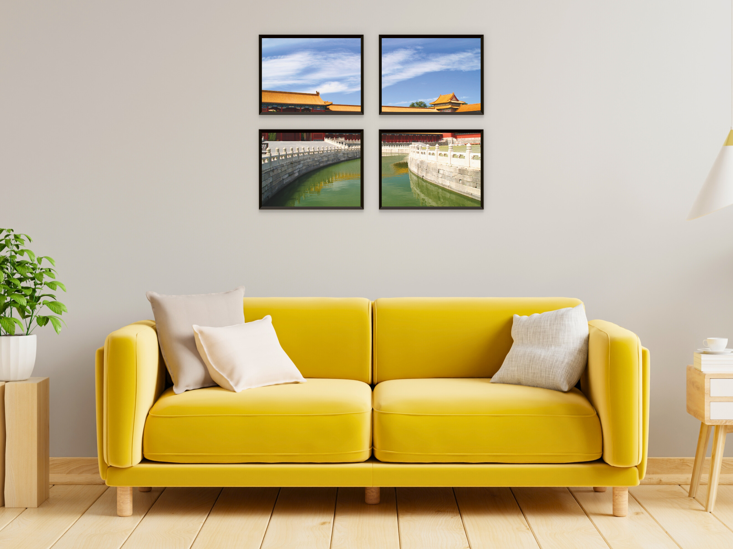 Verbotene Stadt-Split-Fotografie