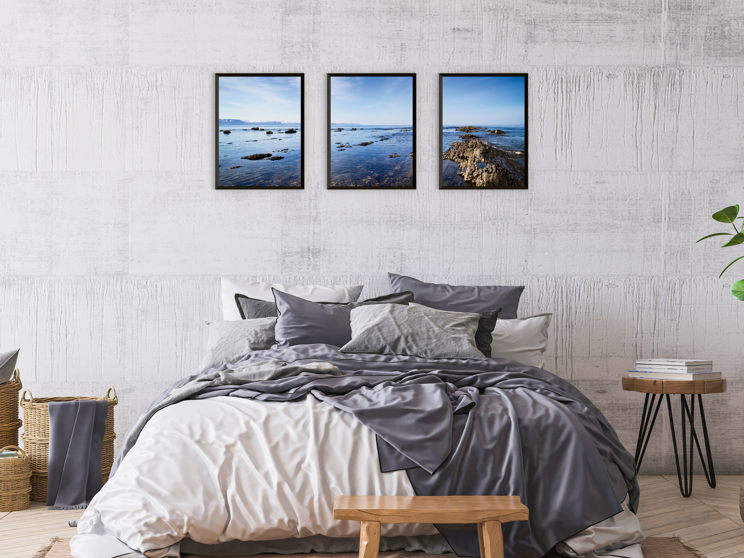 Horizon Triptych Photography