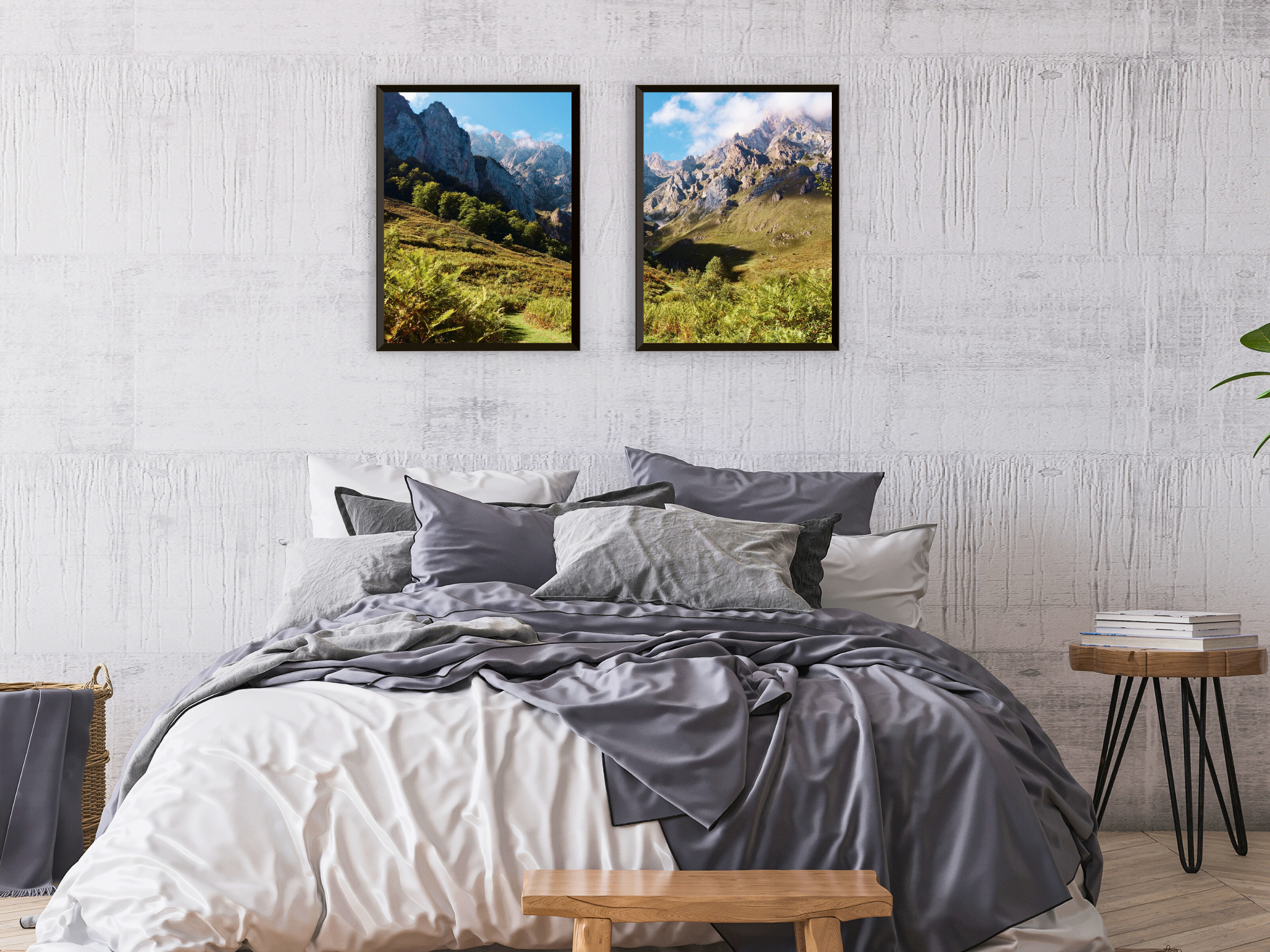 Zwischen Farn und Gipfeln-Split-Fotografie – NATURAL SNAPSHOTS