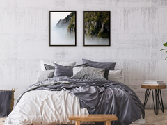Mountain in the Fog-Split-Photography