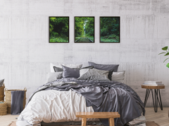 by Train through the Forest-Triptych-Photography