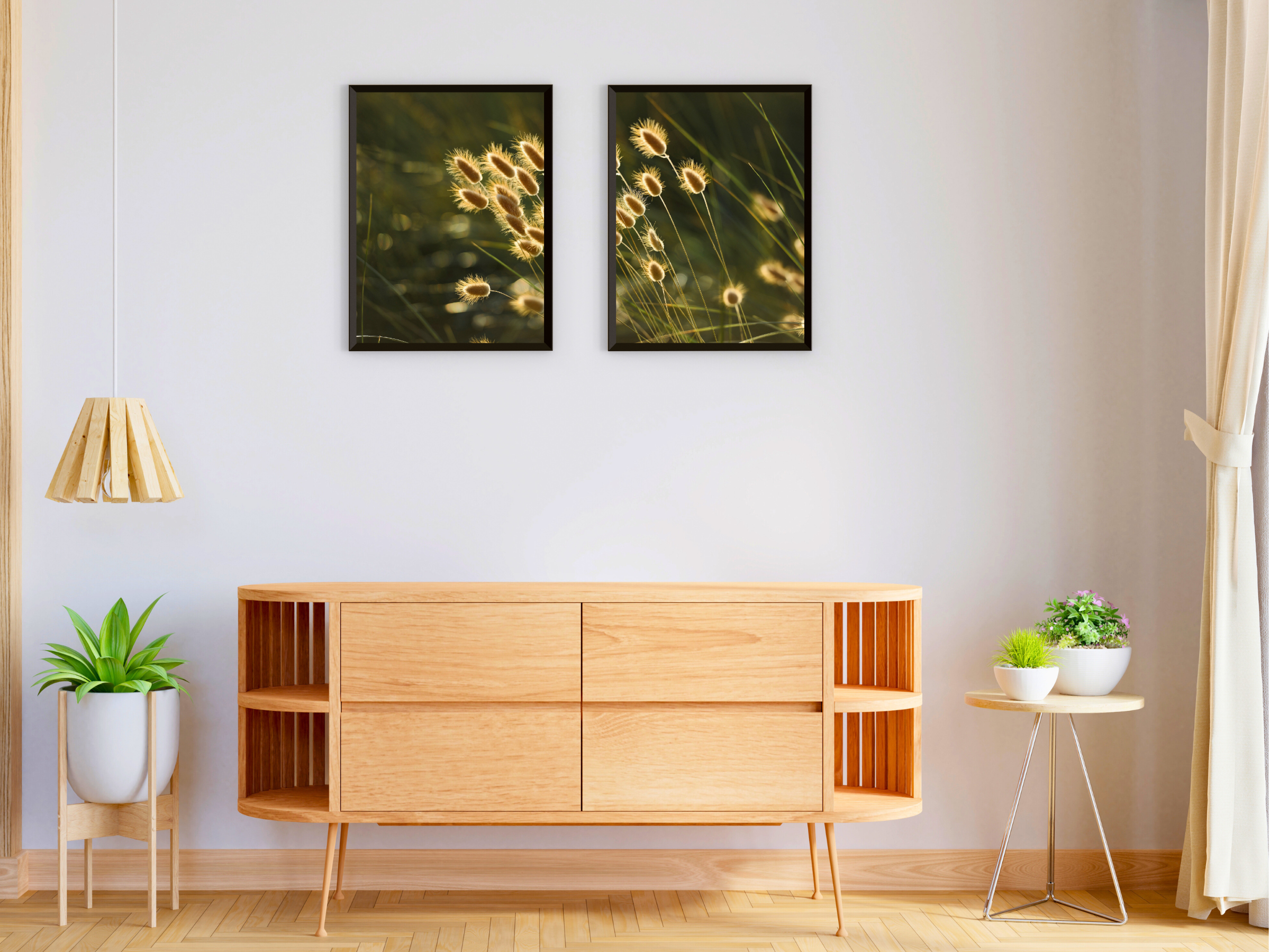 Pflanzen-Berge-Seen-Split-Fotografie (Bundle)