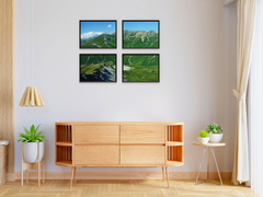 Green Mountain Landscape-Split-Photography