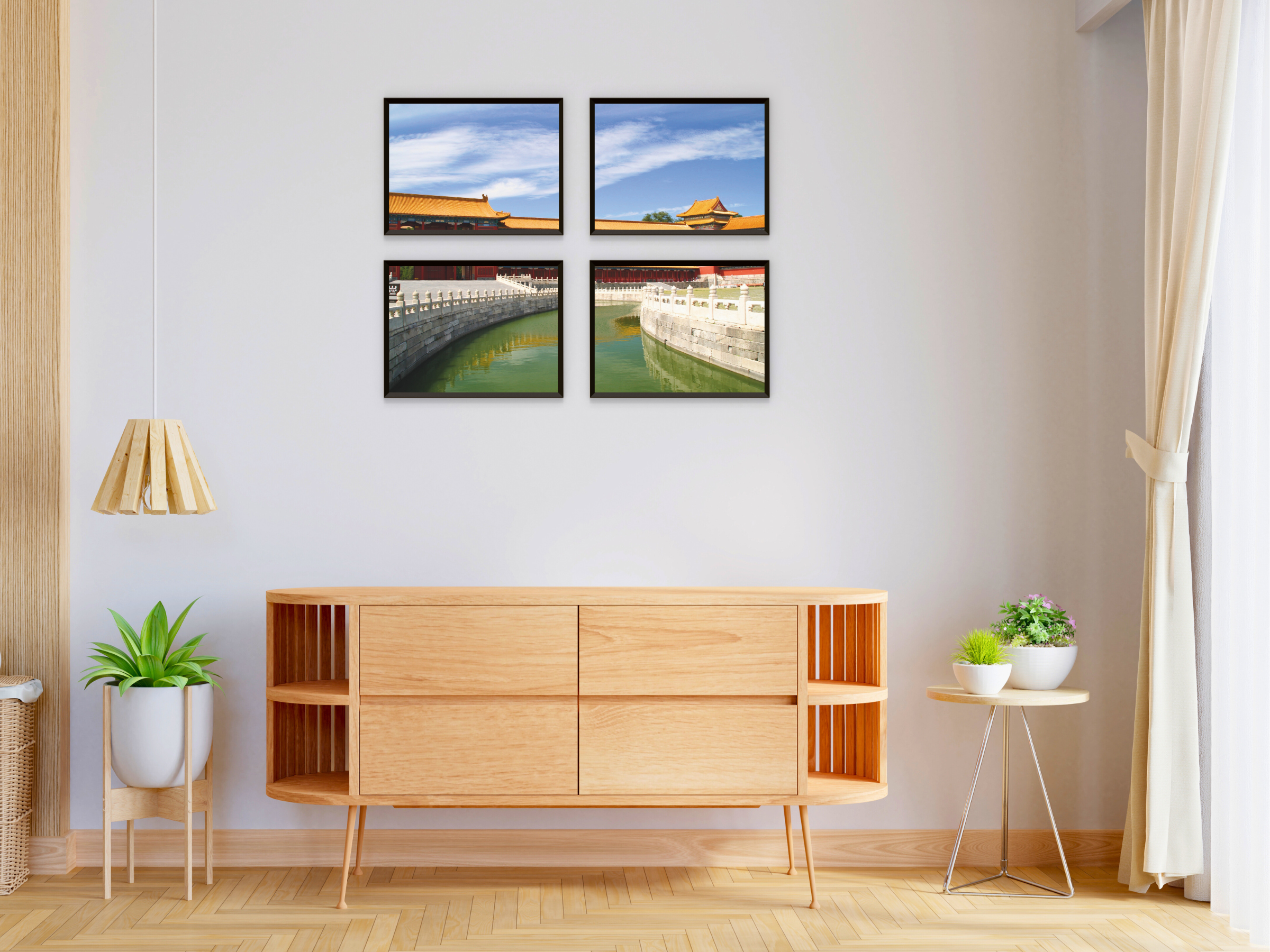 Verbotene Stadt-Split-Fotografie