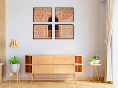 marokkanisches Fenster-Split-Fotografie