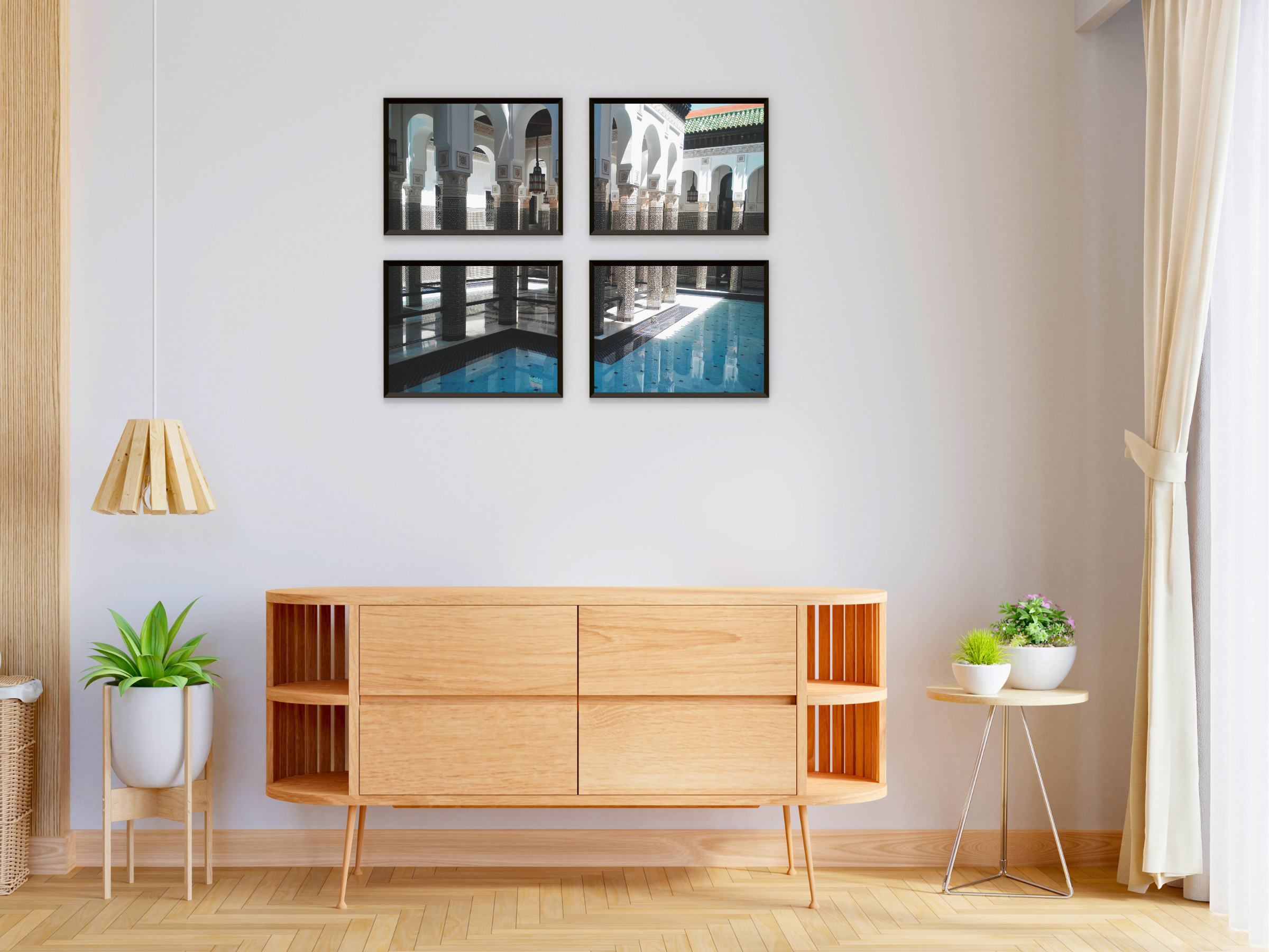 Landschaft-Asiatische Kultur-Split-Fotografie (Bundle)