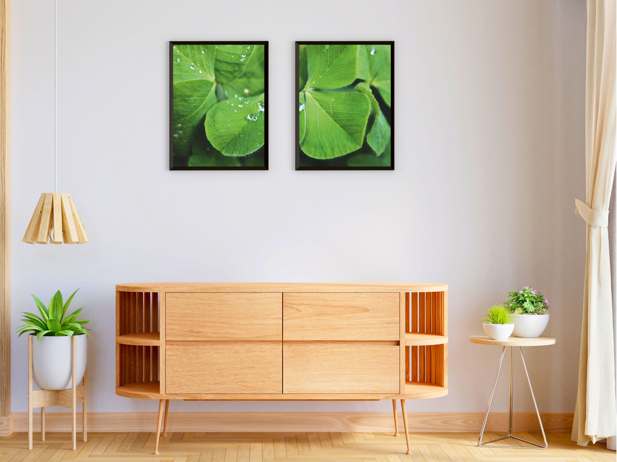 Photographie en trèfle