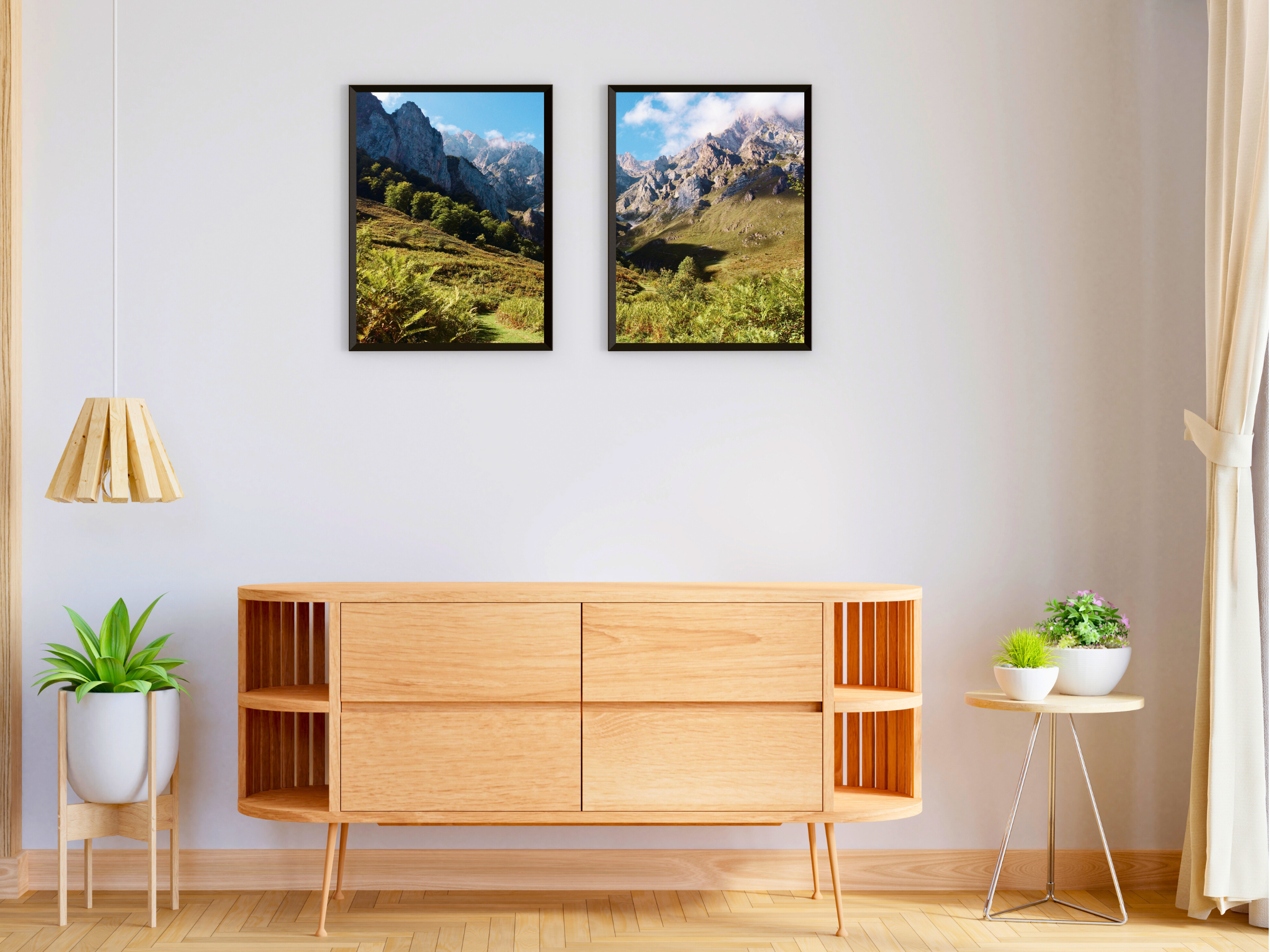 Zwischen Farn und Gipfeln-Split-Fotografie – NATURAL SNAPSHOTS