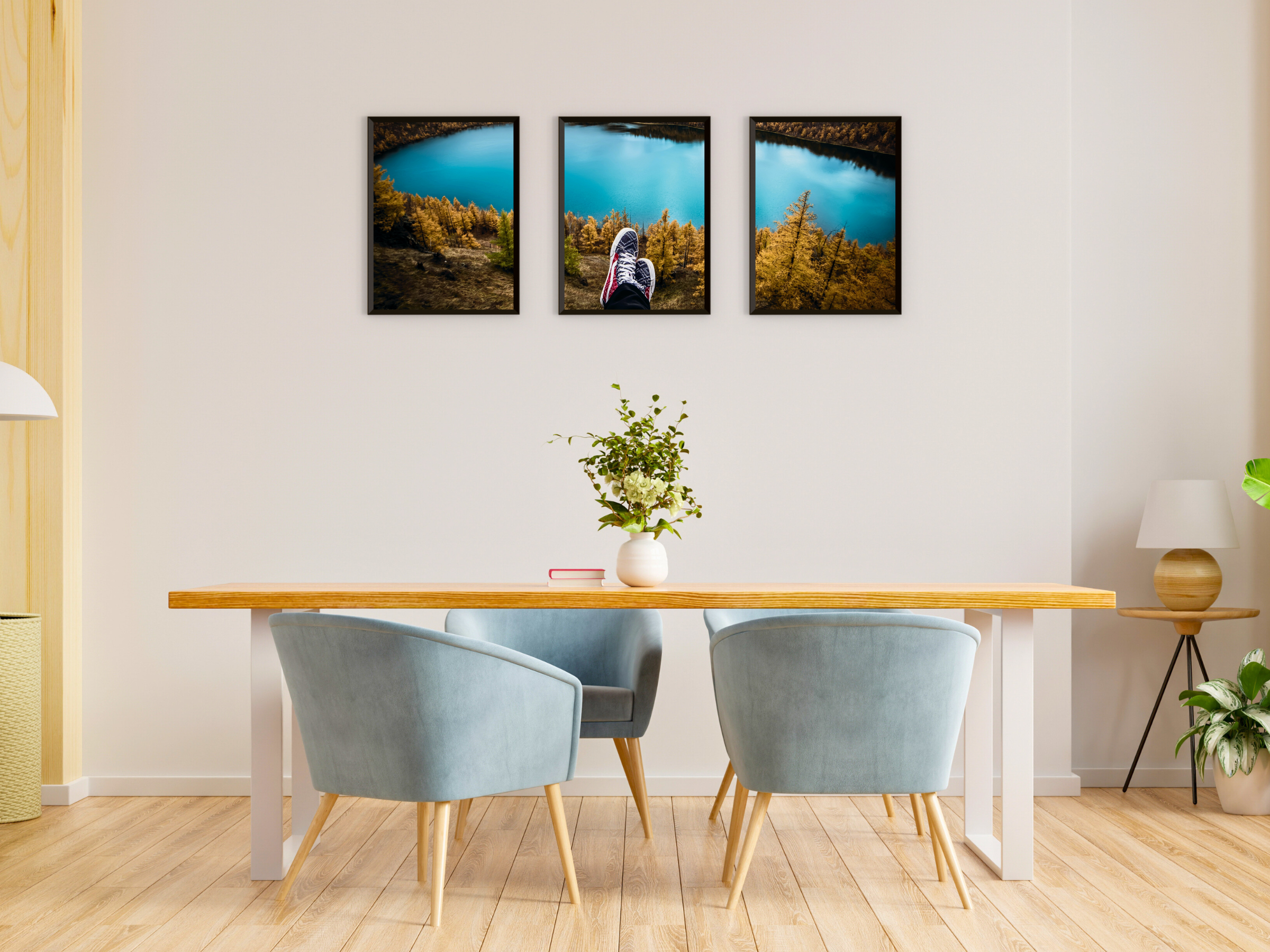 Panoramic Triptych Photography