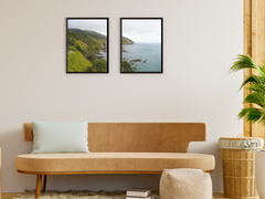 grüne Küstenlandschaft-Split-Fotografie