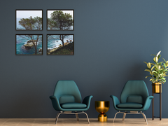 Coastal View of the Sea-Split-Photography