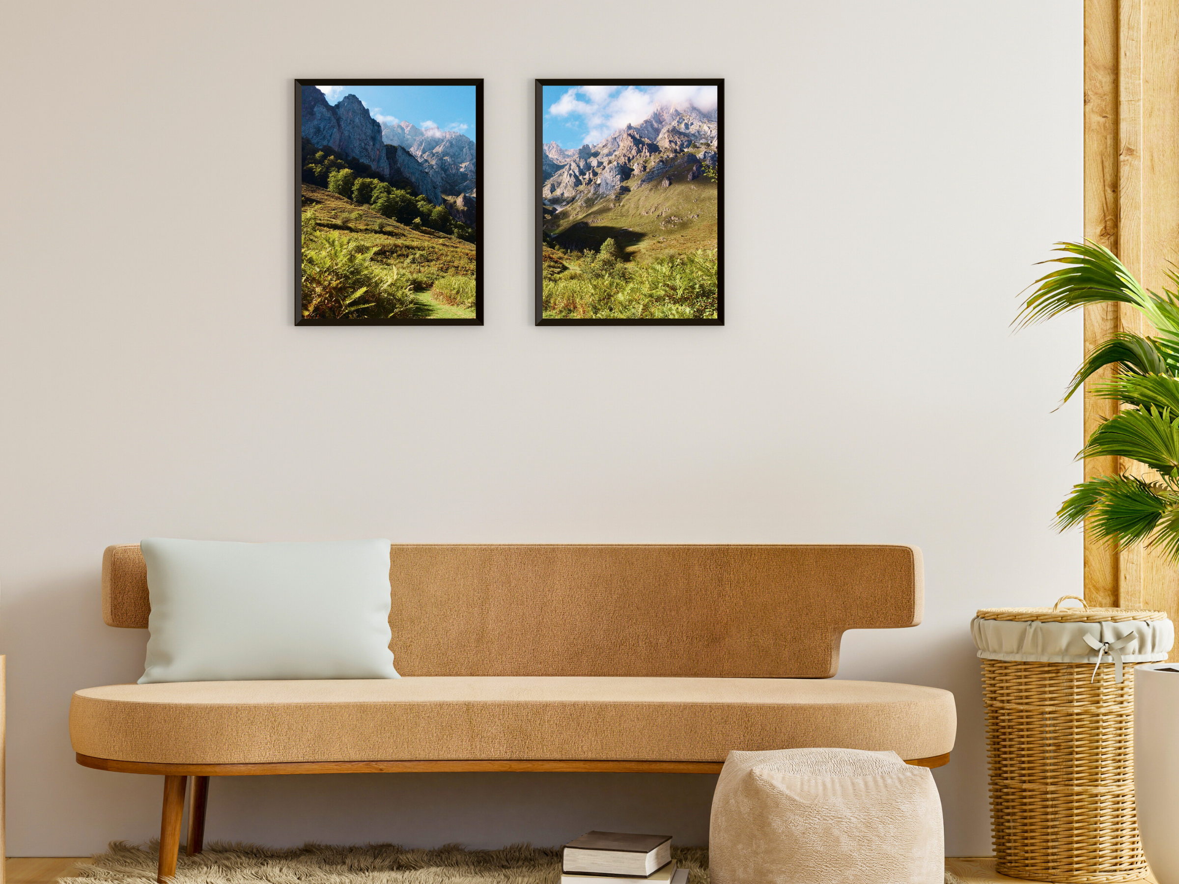 Zwischen Farn und Gipfeln-Split-Fotografie – NATURAL SNAPSHOTS