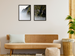 Mountain in the Fog-Split-Photography
