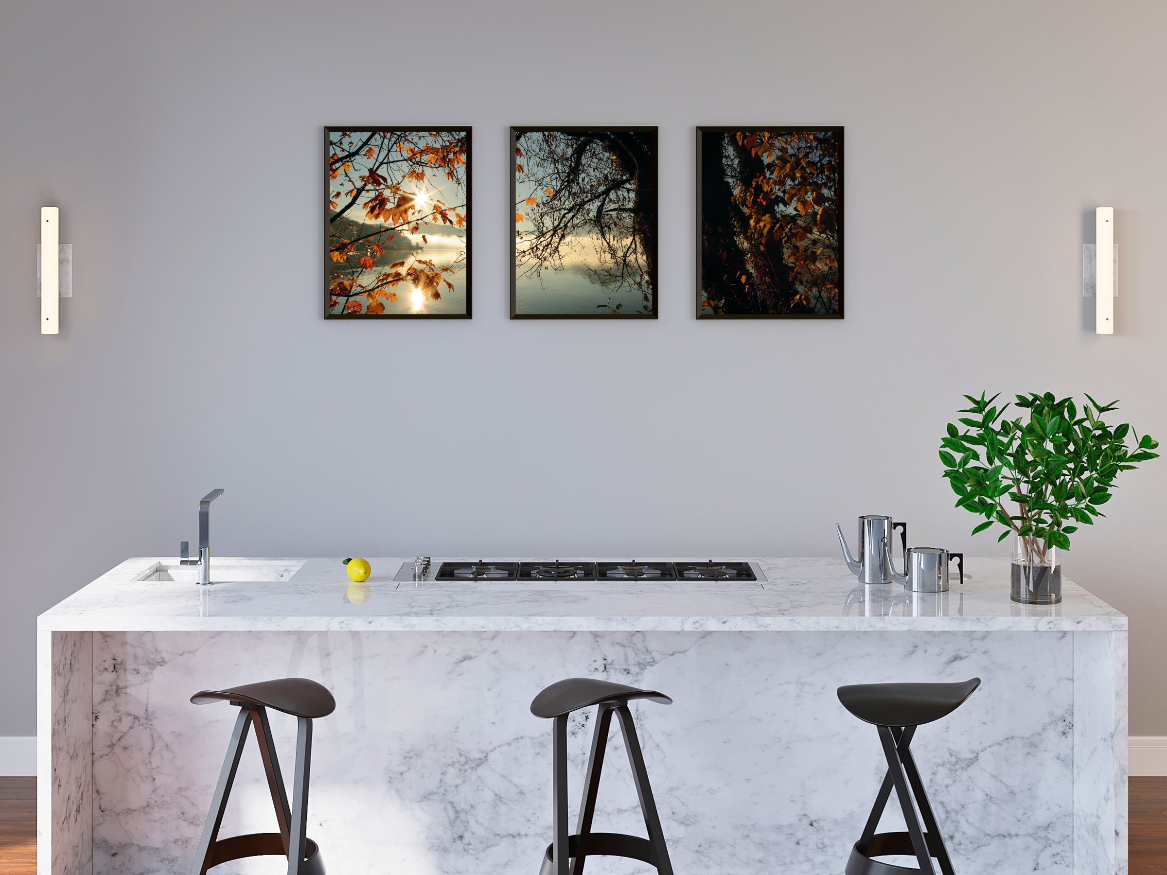 Seestille-Triptychon-Fotografie