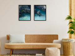 Meeresbucht-Split-Fotografie
