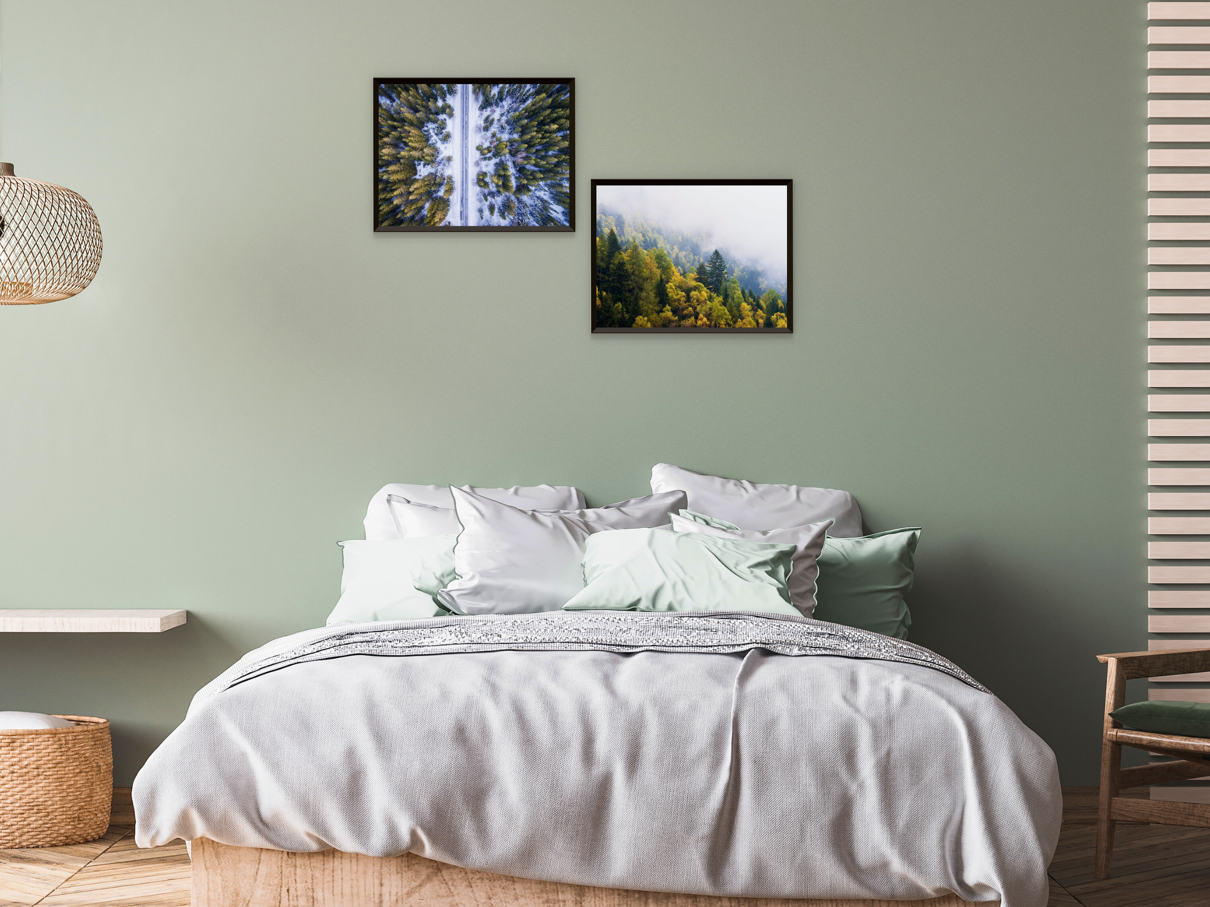 Motifs de nature alpine (faisceau)