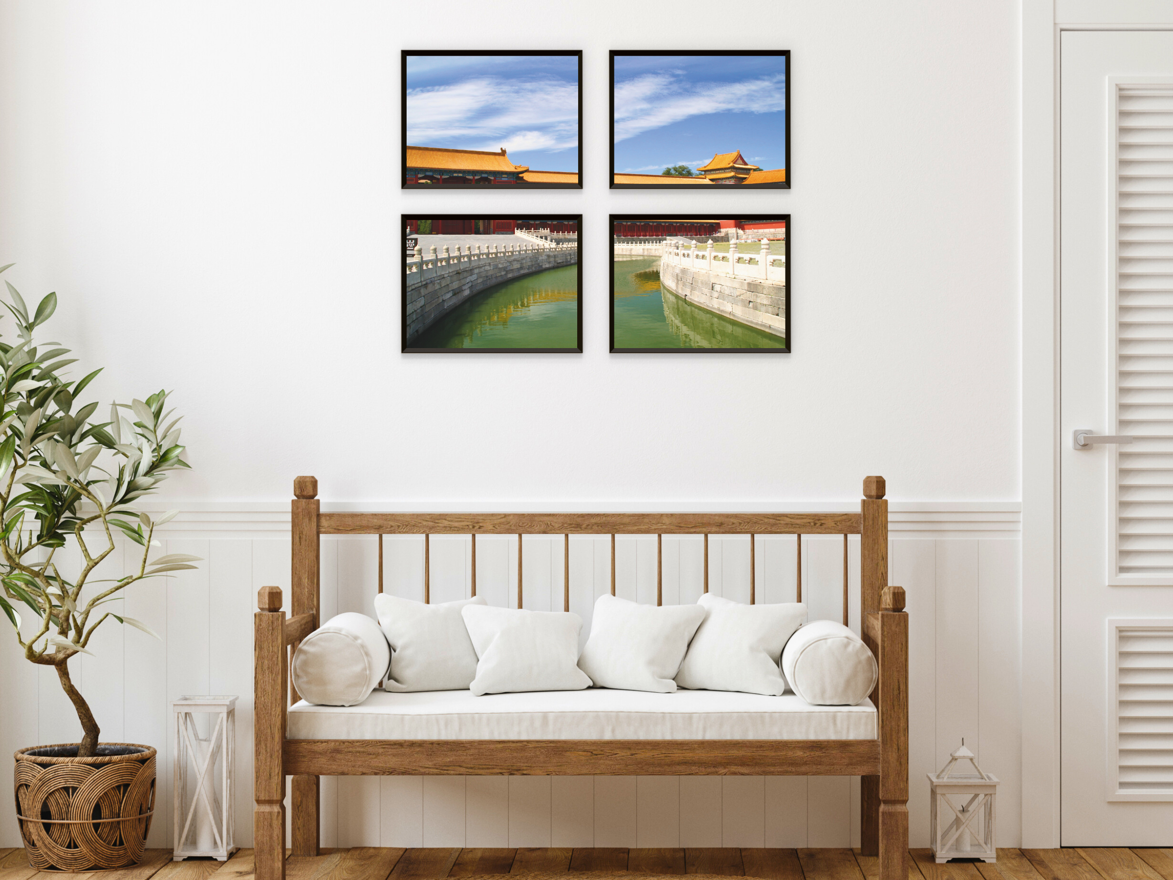 Verbotene Stadt-Split-Fotografie