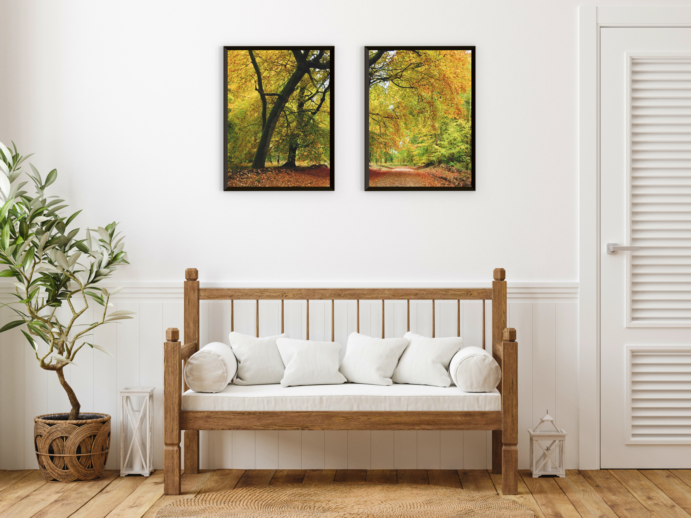 Photographie de paysage divisée (ensemble)