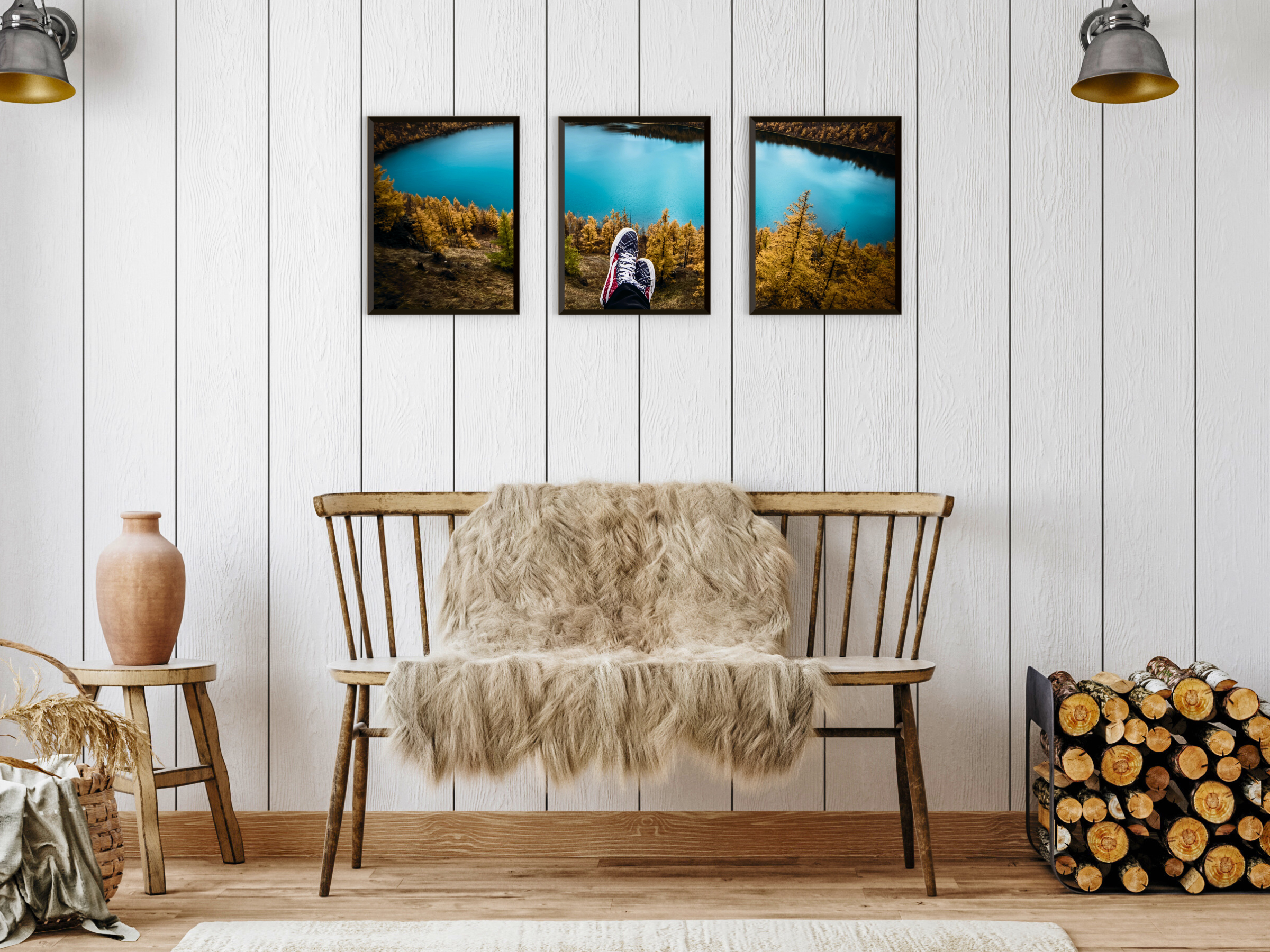 Panoramic Triptych Photography
