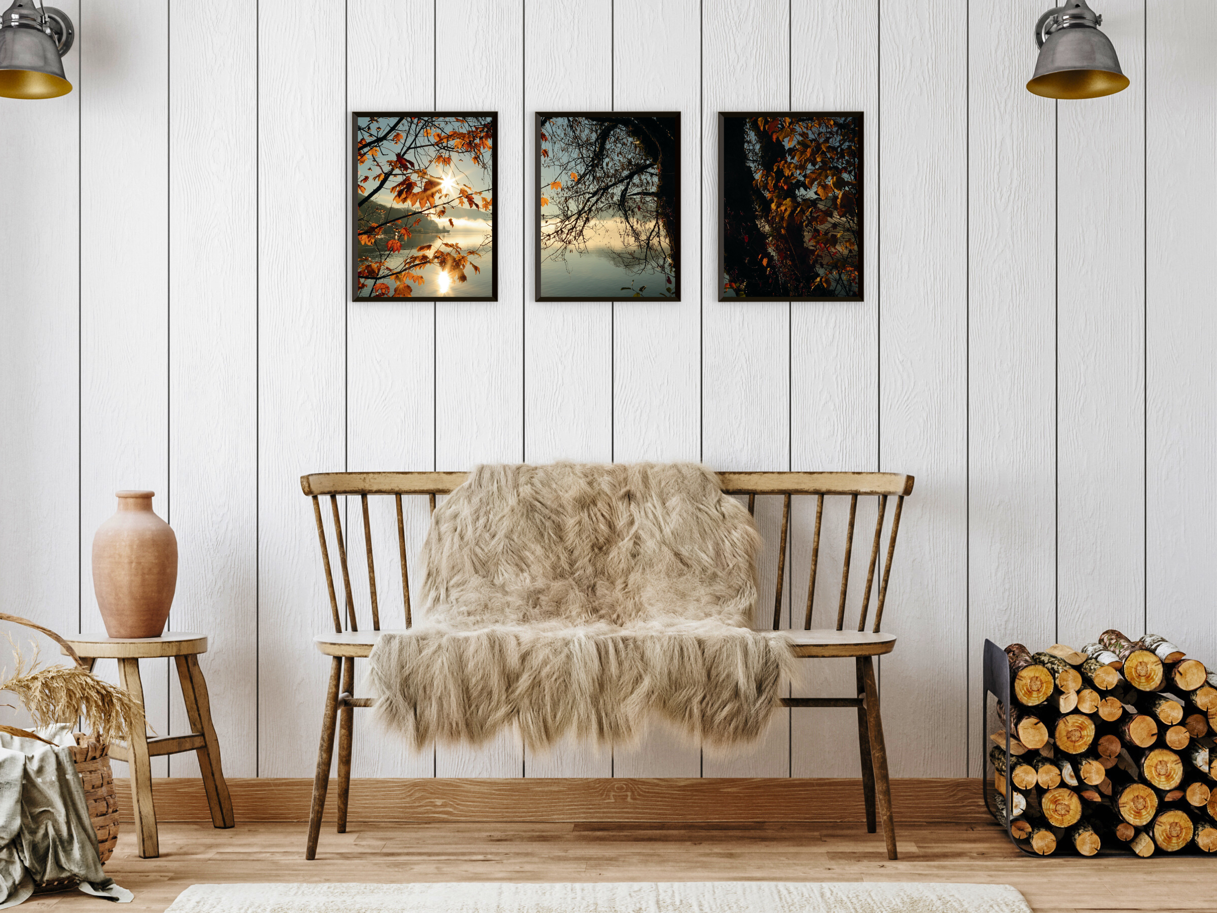 Seestille-Triptychon-Fotografie
