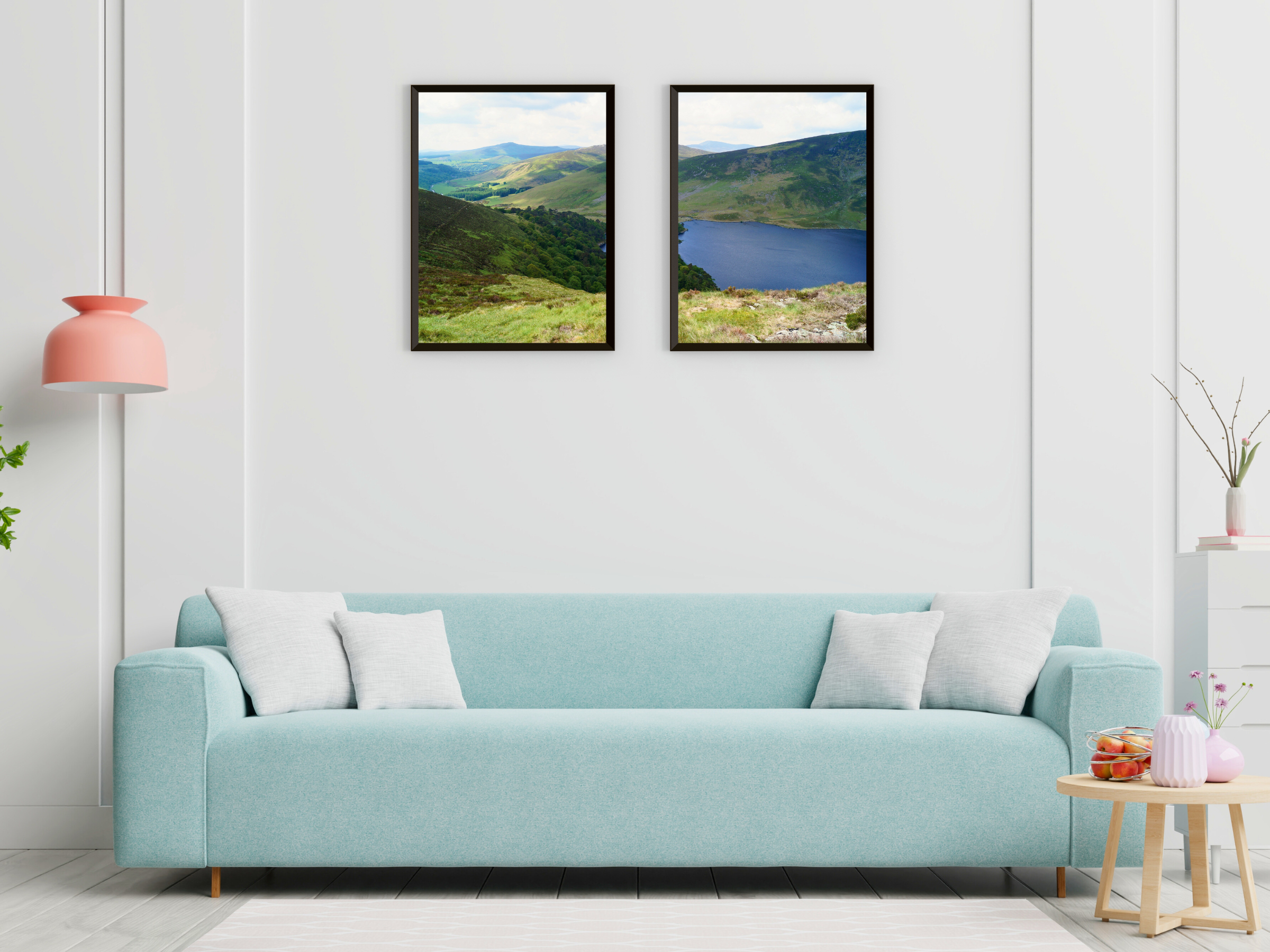 Lavendel-Pusteblume-Berge-Meer-Split-Fotografie (Bundle)