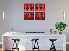 Chinese Red Lantern-Split-Photography