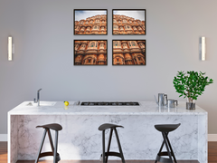 Palast der Winde (Hawa Mahal)-Split-Fotografie