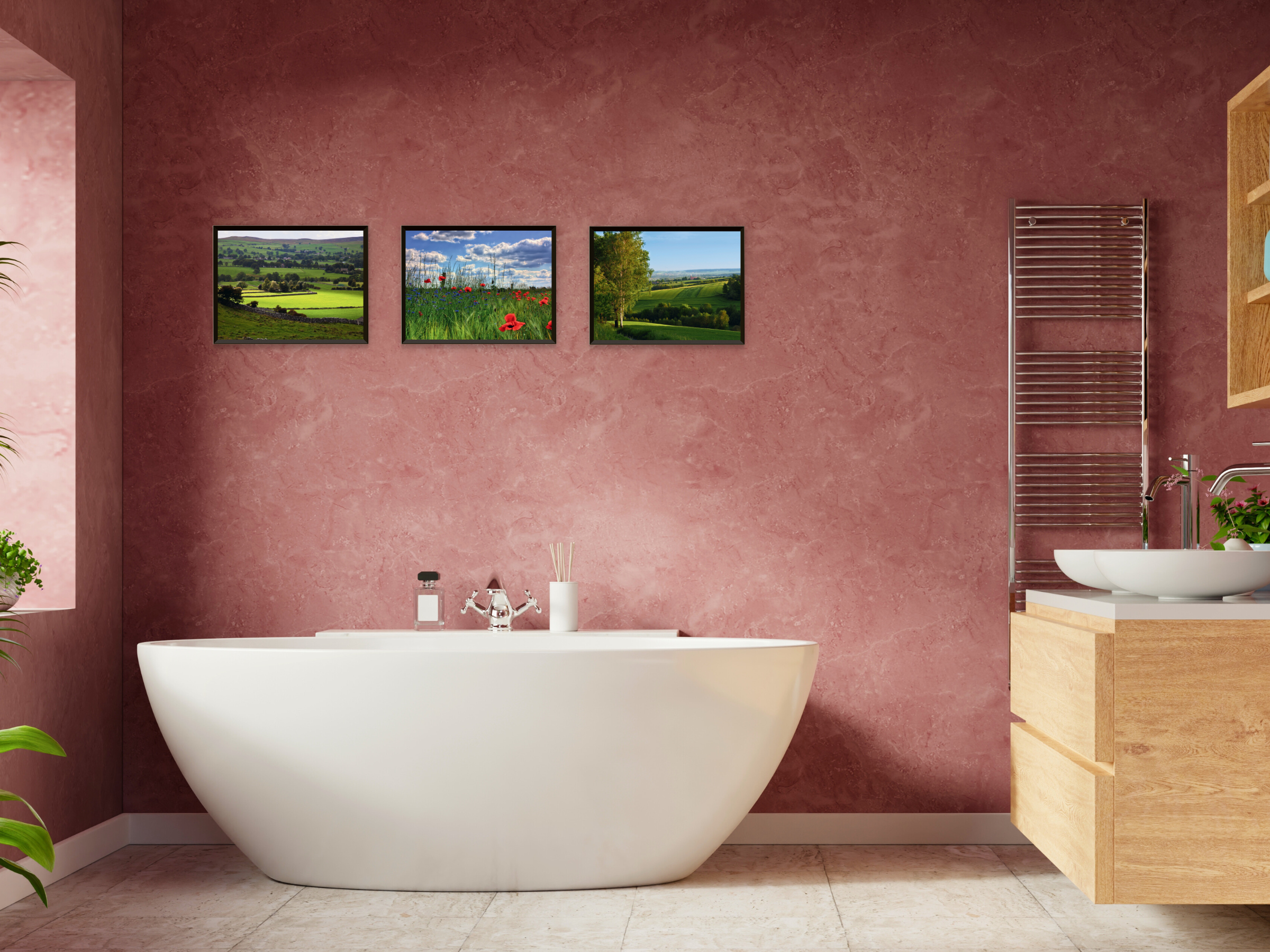 Motifs de nature alpine (faisceau)