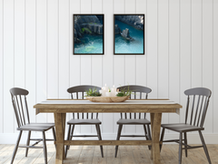 Lavendel-Pusteblume-Berge-Meer-Split-Fotografie (Bundle)