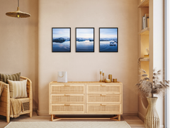 Forest-Lake-Sea-Stream-Triptich-Photography (Bundle)