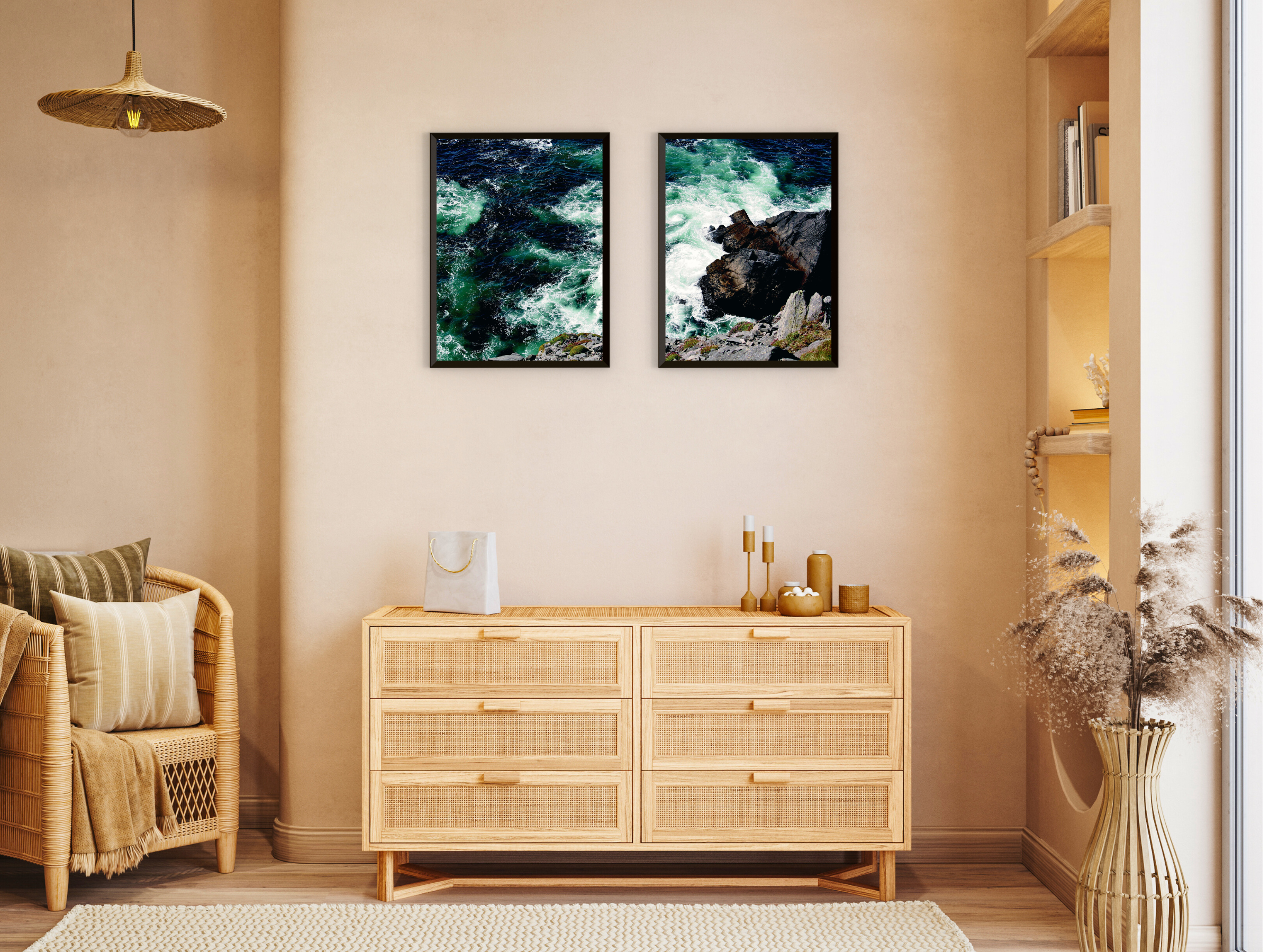 Lavendel-Pusteblume-Berge-Meer-Split-Fotografie (Bundle)